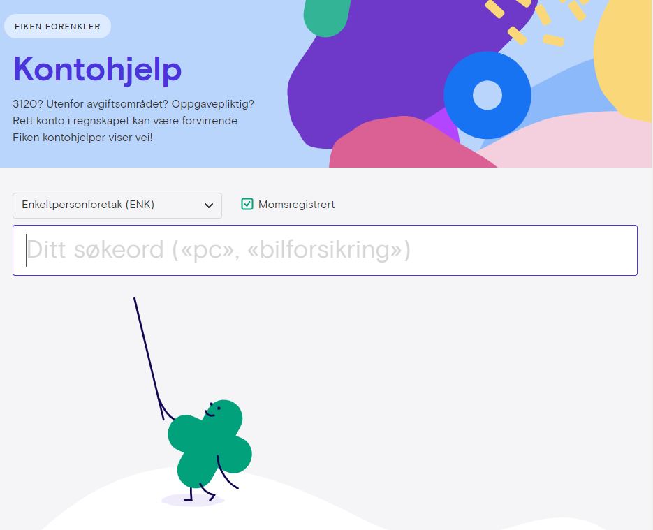 Fiken Kontohjelp